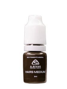Минеральный пигмент для татуажа бровей 5мл A. Sivak. (Hairs medium)